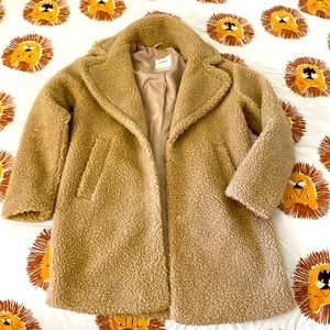 Abercrombie and fitch teddy coat